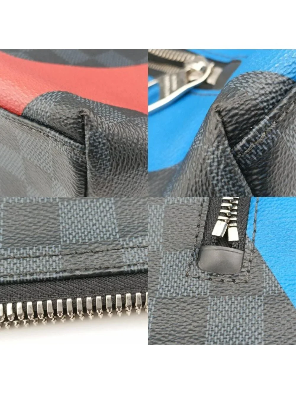 Louis Vuitton Mick PM America's Cup Limited Damier Cobalt Tricolor Canvas
